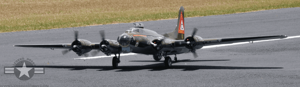 B-17 Flying Fortress 125" Olive and Gray ARF KIT / LEGEND HOBBY