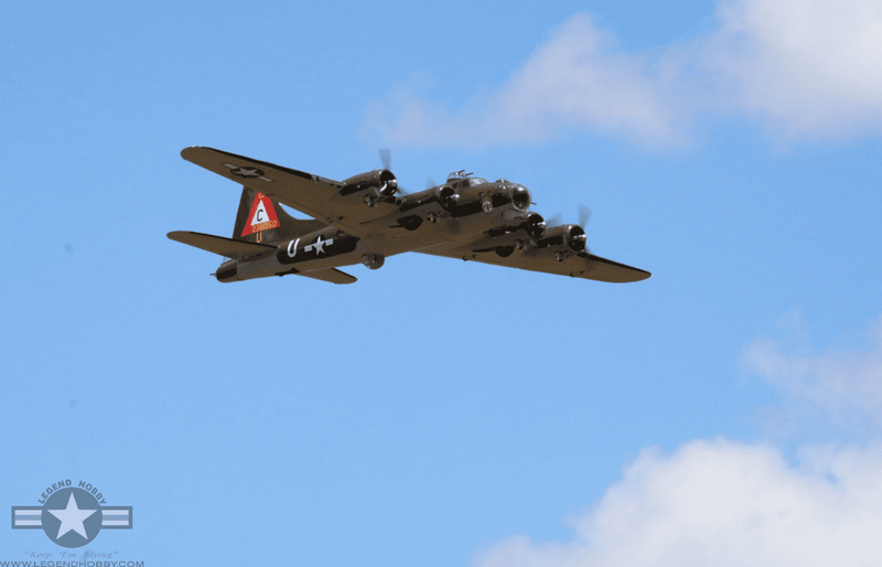 Piani Aerei Stampati R/C: B-17 Fortezza Volante, Apertura Alare 125 Pollici, 3D RC Hobby - Foto 2