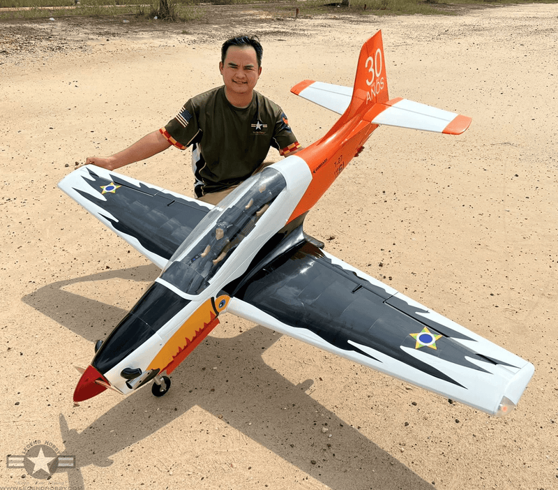 Electric Retracts for Embraer EMB-312 Tucano T-27 Brazilian Air Force 85" | Seagull Models