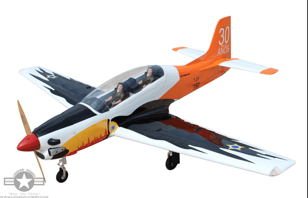 Embraer EMB-312 Tucano T-27 Brazilian Air Force | 85" 35cc-40cc | Seagull Models