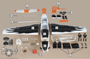Embraer EMB-312 Tucano T-27 Brazilian Air Force | 85" 35cc-40cc | Seagull Models