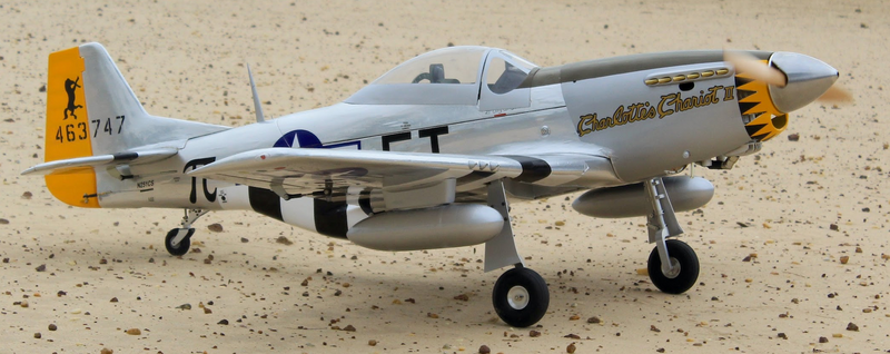 71" P-51D "Charlotte's Chariot" 26cc-35cc Electric Retract Set | Seagull Models