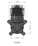 DLE-55RA Gas Rear Exhaust Engine
