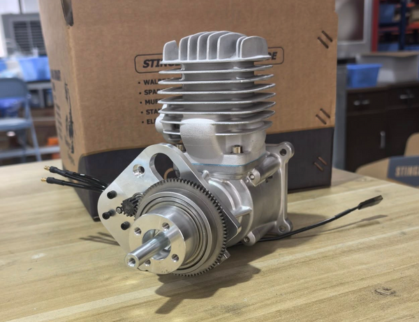 STINGER PRO 63cc SE ELECTRIC START WITH PITTS MUFFLER