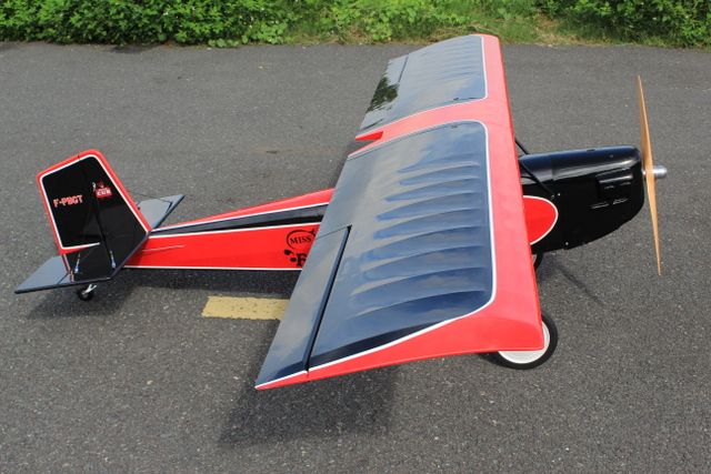 side view with wing focus of Pietenpol Air Camper Replica J3 (ARF)