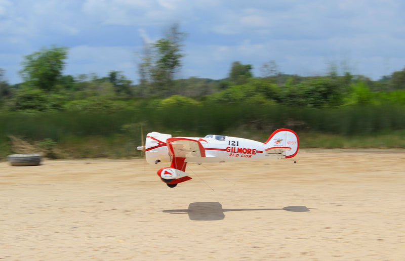 Gilmore Red Lion Racer 81" (ARF) from Seagull Models in midflight
