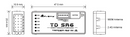 FrSky TD SR6 Tandem 6 Ch. Receiver With Stabilization  03022037