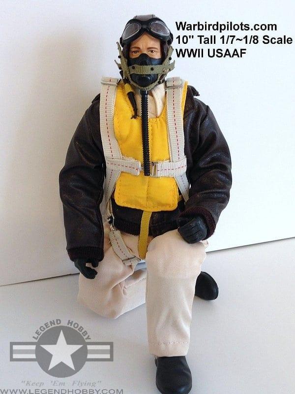 10" WWII American Pilot |1/7 - 1/8 Scale