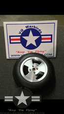 4" 3 Spoke British Style Wheels | Robart