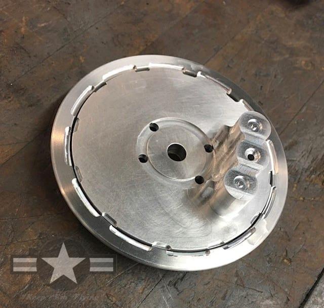 iinned brake hub