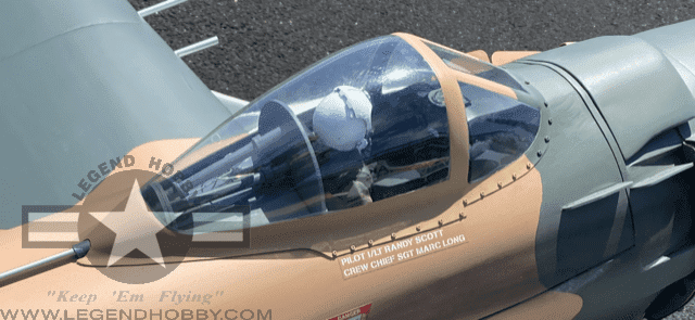 A-1 Pilot For Legend Hobby 86" SKYRAIDER