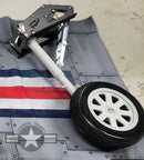 alternative view of a wheel and retract