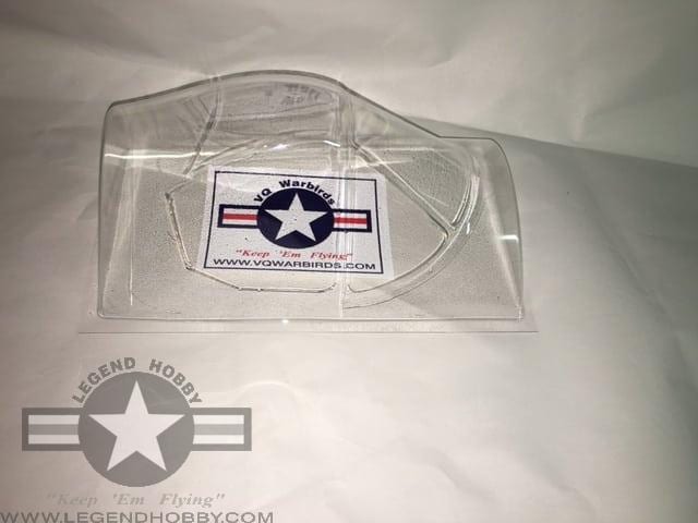 CLEAR UPGRADE ESM CORSAIR F4U CANOPY