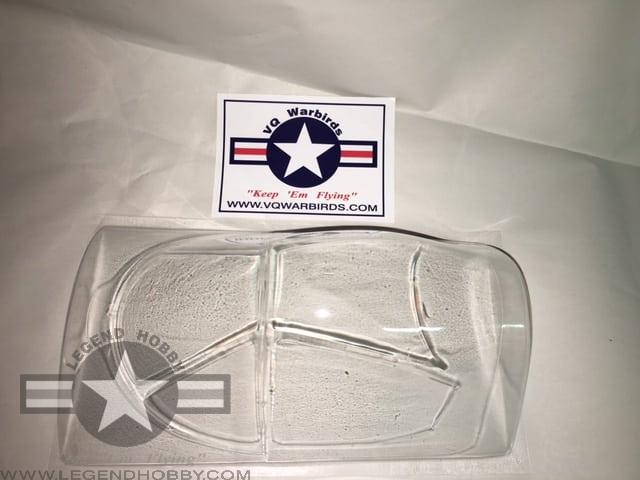CLEAR UPGRADE ESM CORSAIR F4U CANOPY