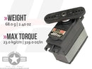 Hitec D954SW 32-Bit High Torque Steel Gear Servo