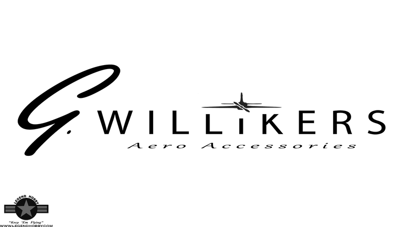 G.WILLIKERS AERO ACCESSORIES - 20 CC -50 CC SIZE CRADLES
