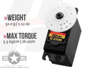HS-5245MG Mini Digital Metal Gear Servo