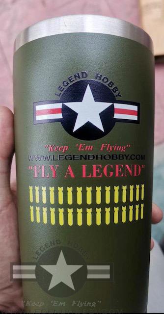 Flight Crew Tumbler | Olive Green | Legend Hobby