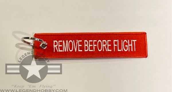 Flight Crew Remove Before Flight Keychain | Legend Hobby