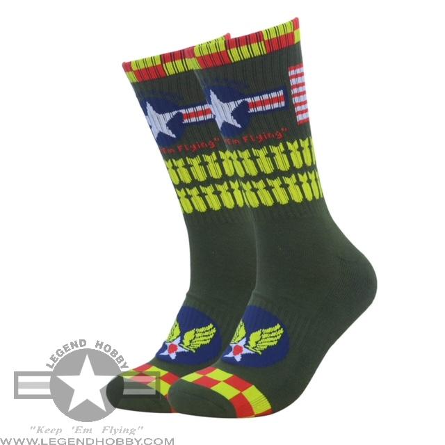 LEGEND HOBBY FLIGHT CREW FUN SOCKS