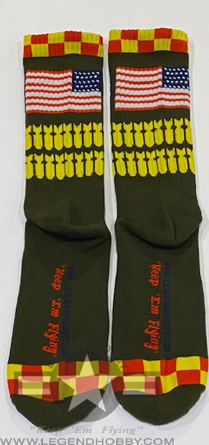 LEGEND HOBBY FLIGHT CREW FUN SOCKS