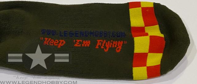 LEGEND HOBBY FLIGHT CREW FUN SOCKS