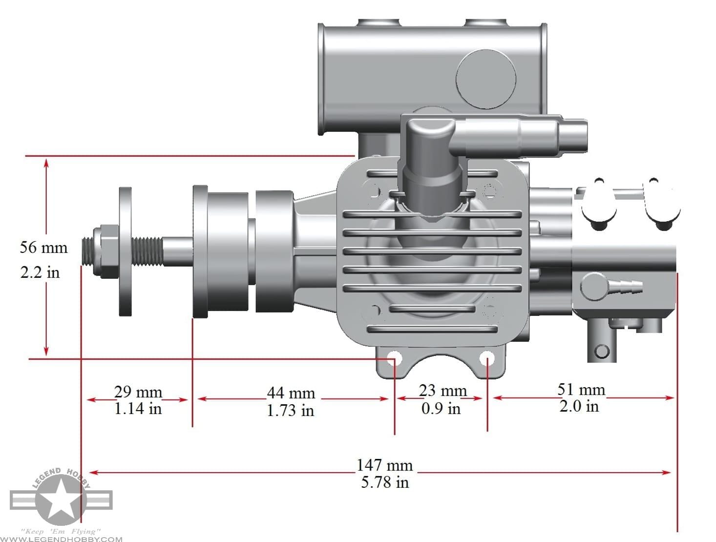 STINGER 10cc SE Engine