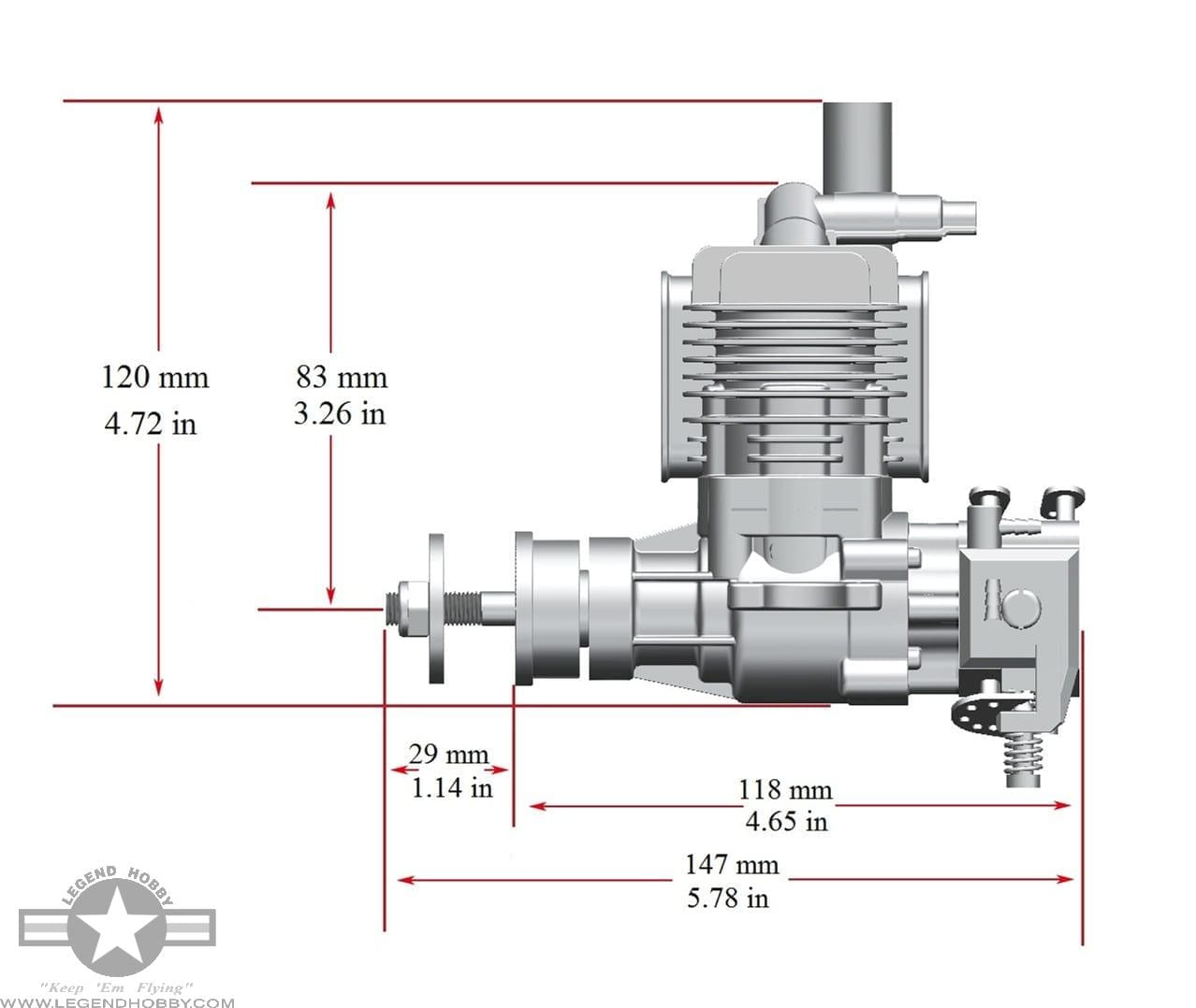 STINGER 10cc SE Engine