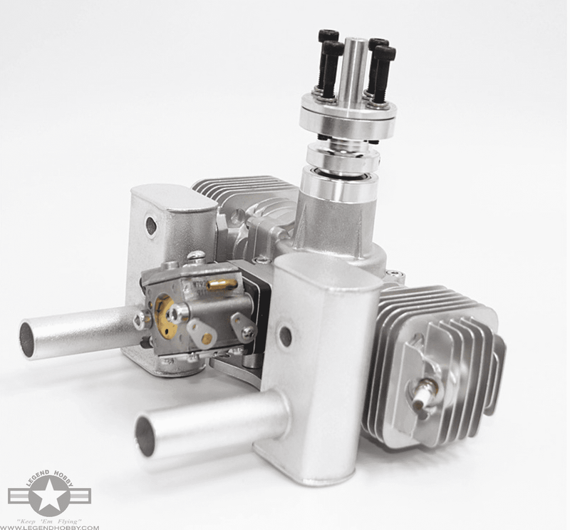 STINGER 40cc Twin Engine With 1/4-32 Spark Plugs