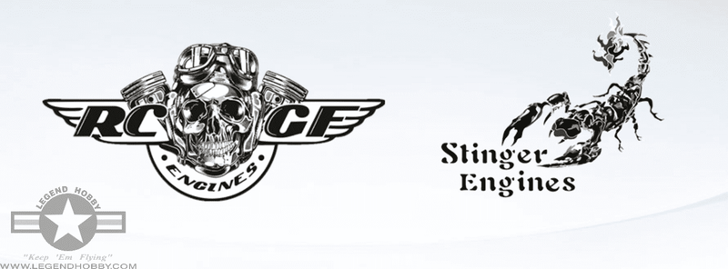 RCGF 20cc Twin Stinger Engine