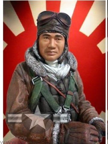 Saburo Sakai WWII Japanese Pilot | 1/5 Scale