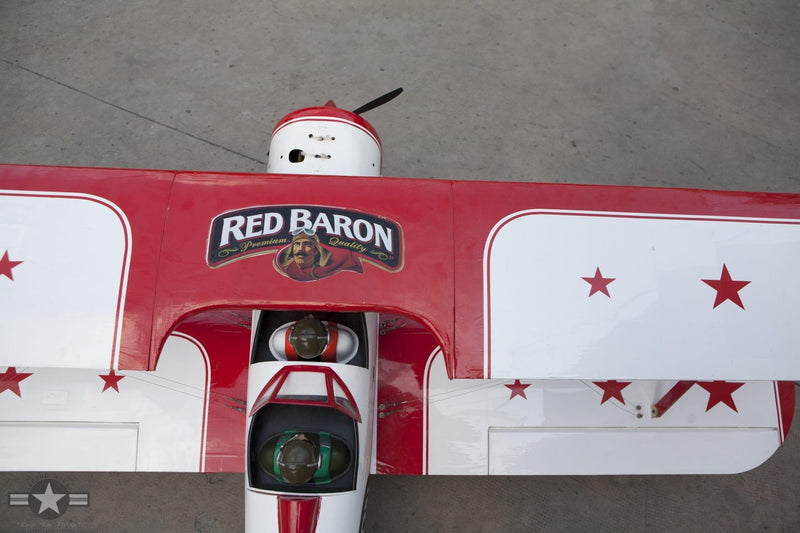 Seagull Red Baron Pizza Squadron's Stearman (ARF) -Gator RC