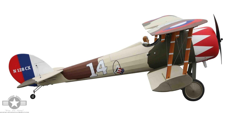 side profile view of Nieuport 28 Replica