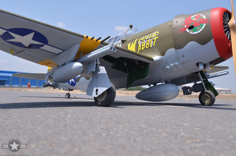 P-47 B Wicked Wabbit | 81" | SEA306 from Seagull Models