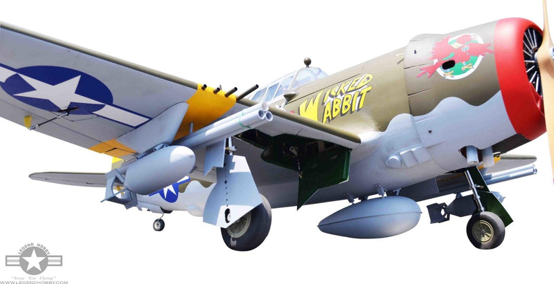 P-47 B Wicked Wabbit | 81" | SEA306 from Seagull Models