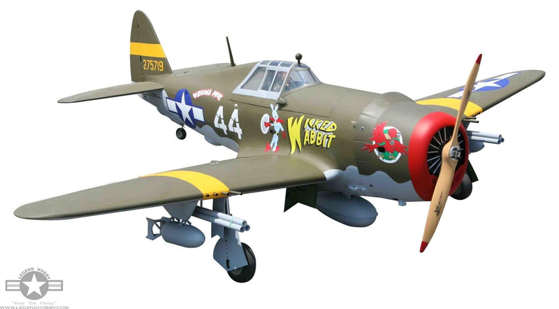 SEAGULL MODELS 81" P-47 B WICKED WABBIT CANOPY - SEA306