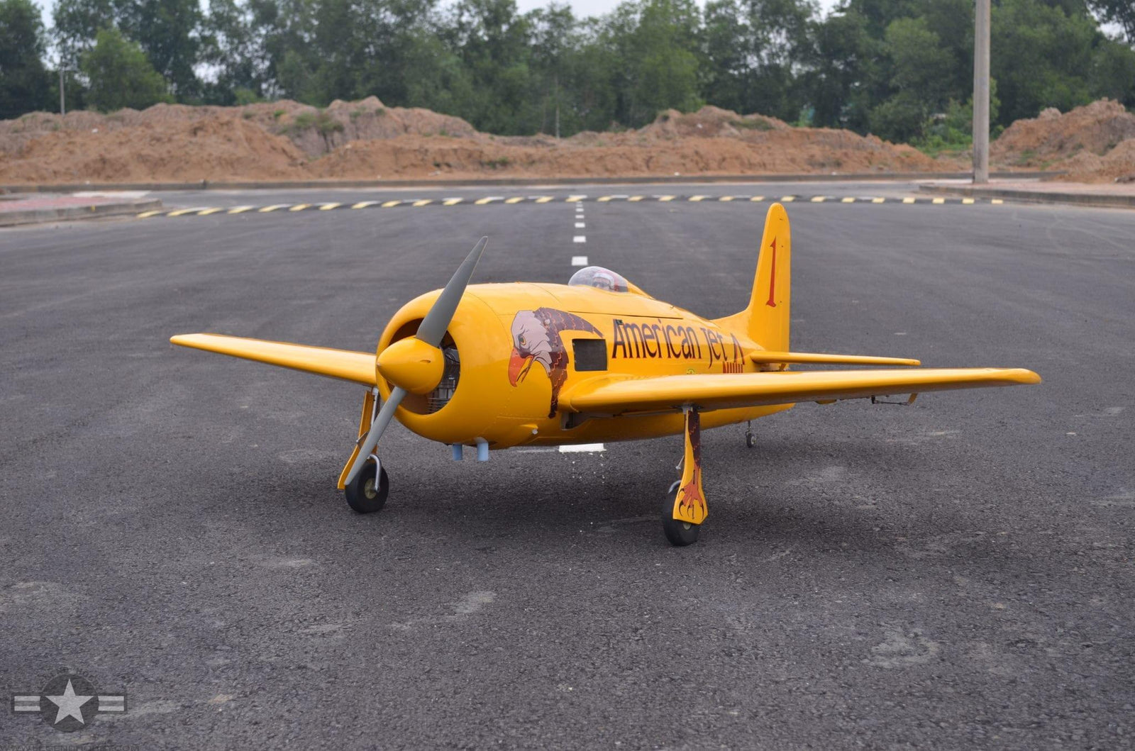 SEAGULL MODELS F8F BEARCAT CONQUEST I YELLOW RENO RACER - SEA324Y