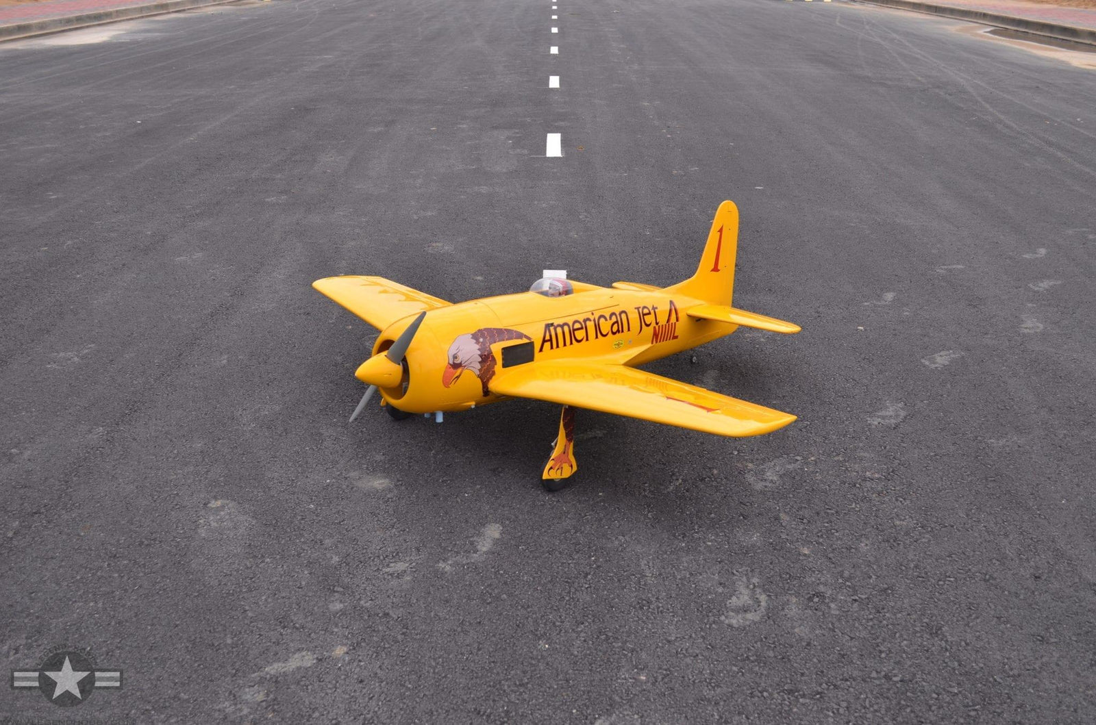 SEAGULL MODELS F8F BEARCAT CONQUEST I YELLOW RENO RACER - SEA324Y