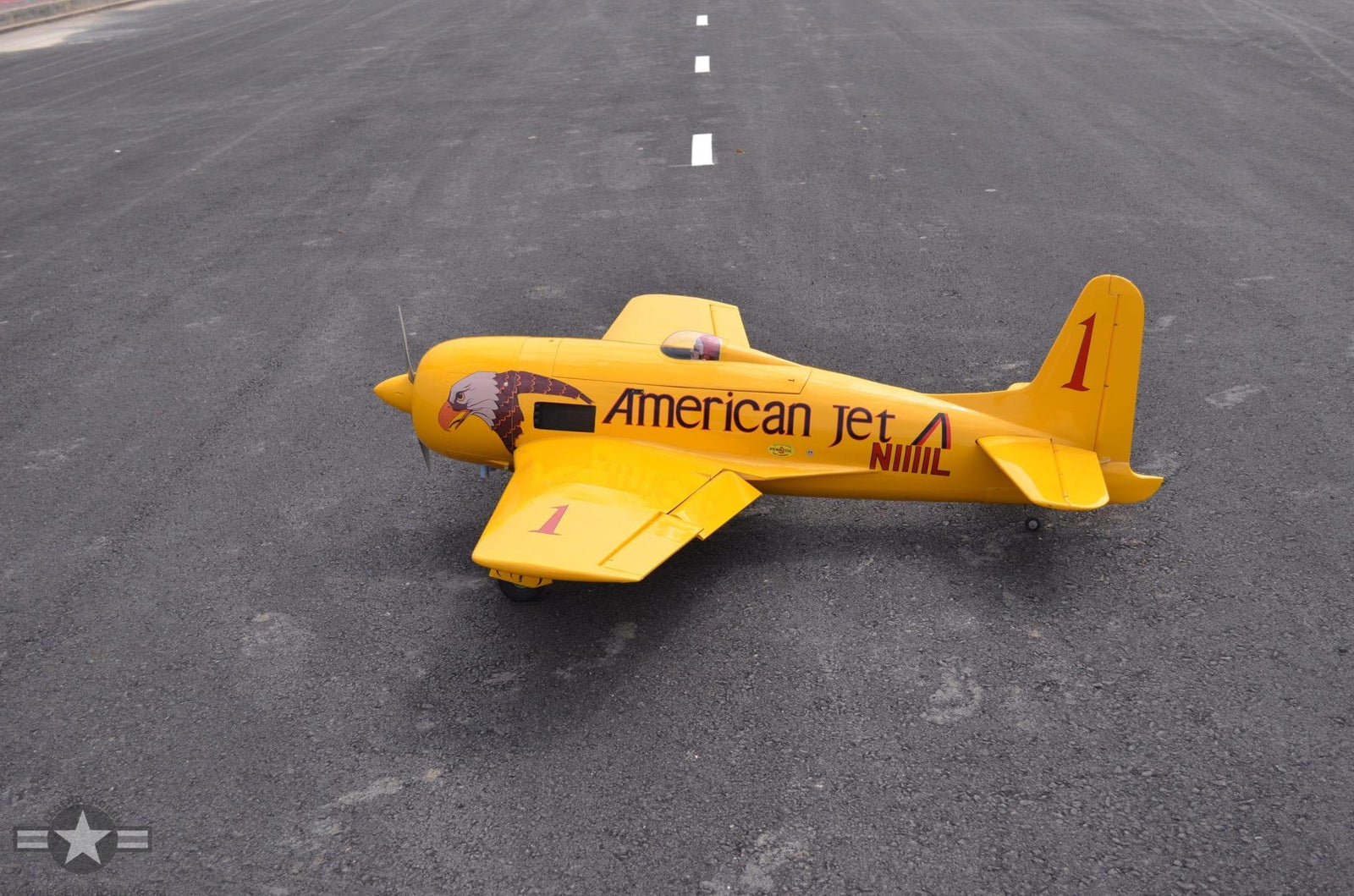 SEAGULL MODELS F8F BEARCAT CONQUEST I YELLOW RENO RACER - SEA324Y
