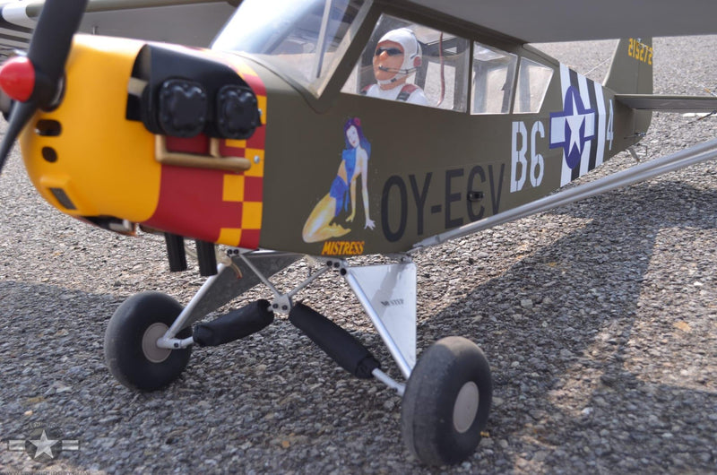 L-4 Grasshopper | 90" 1/5 SCALE (15-20cc) | Seagull Models