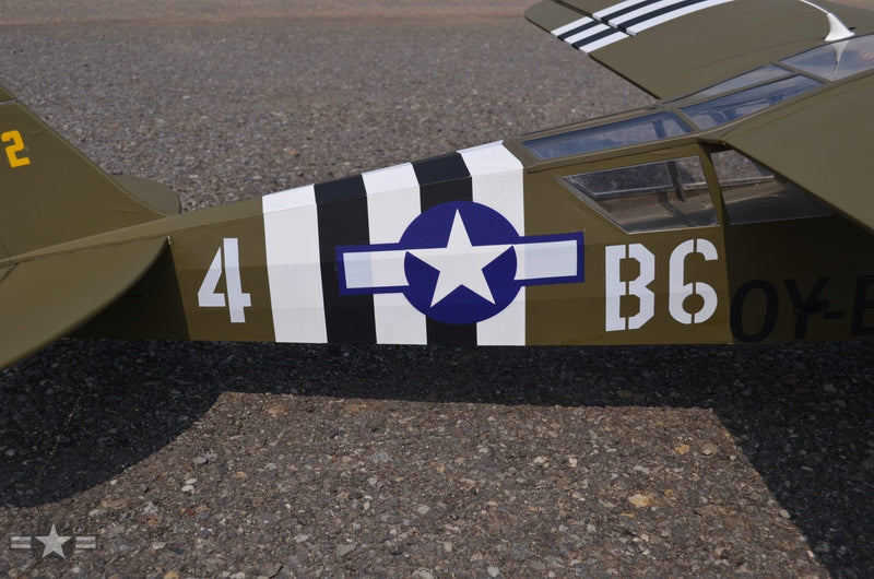 L-4 Grasshopper | 90" 1/5 SCALE (15-20cc) | Seagull Models