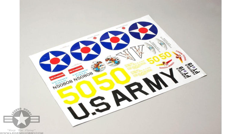 decals for Fairchild PT-19 Primary Trainer 