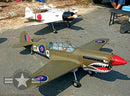 SEAGULL MODELS CURTISS P-40N WARHAWK 33cc-50cc 80" SEA250S