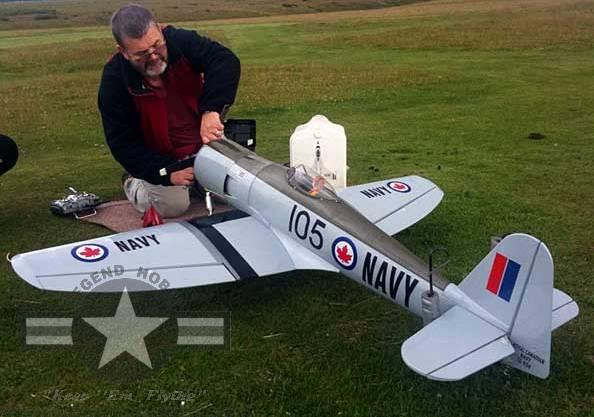 SEAGULL SEAFURY SEA33 66" WINGSPAN WARBIRD