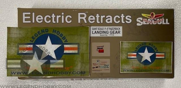 SEAGULL MODELS 81″ P-47  ELECTRIC RETRACTS by JP - SEA306 GEAR