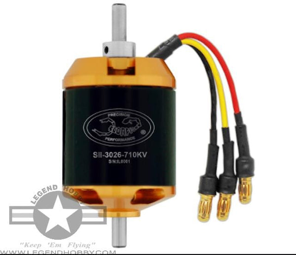 Scorpion SII-3026-710KV (V2) - .46 Glow Equivalent (4s)