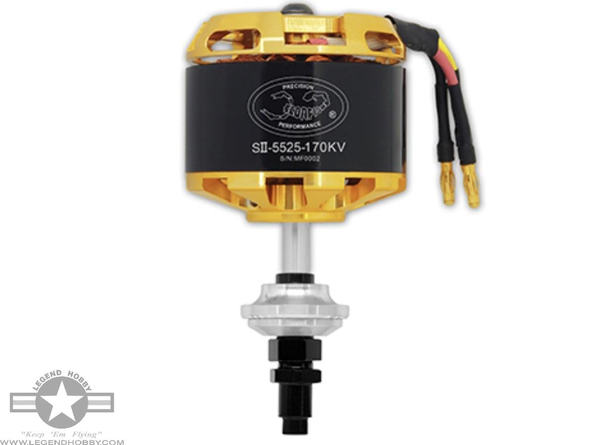 スコーピオン　s-4035-468KVモーター+アンプセット Scorpion SII-5525-170KV - 35cc Gas Equivalent (12s)