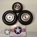 SIERRA ESM 95" B-25 MITCHELL SCALE WHEELS