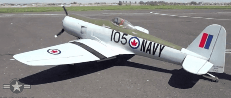 SEAGULL SEAFURY SEA33 66" WINGSPAN WARBIRD