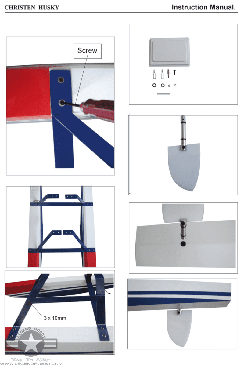 Float Set for AVIAT A-1C Christen Husky 80" | Seagull Models